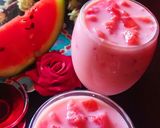 A picture of step 3 of Watermelon Sherbet/Mohabbat ka Sherbet.
