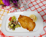 Foto del paso 7 de la receta: Milanesa con verduras y patatas: receta de mi cocinero favorito