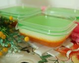 Foto langkah ke 10 dari resep Puding Pelangi 3 Rasa.