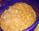 A picture of step 4 of Brown spaghetti with fried potato sauce.