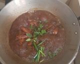 A picture of step 4 of Three Cup Chicken.