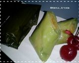 Foto langkah ke 8 dari resep Nagasari Ny.liem (tambah endapan daun pandan).