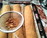 صورة لخطوة 5 من وصفة الكروكي الجديد(مستوحات من حلوى الطبقات الروسية)