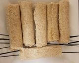 صورة لخطوة 4 من وصفة لفايف التوست او Toast rolls