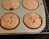 A picture of step 9 of Fresh Strawberry Chocolate Truffle Cupcakes with Fresh Strawberry Whipped Cream Frosting.