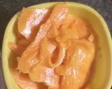 A picture of step 1 of Mango cup cakes.