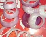 क्रिस्पी प्याज़ के रिंग्स (crispy pyaz ke rings recipe in Hindi) रेसिपी चरण 1 फोटो
