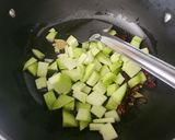A picture of step 2 of Methambo - Raw Mango Sweet & Sour Instant Pickle - Vaghariyu Gujarati Style.