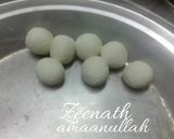 A picture of step 2 of Badami Rasmalai.