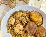 Foto langkah ke 5 dari resep Nasi Goreng Seafood.