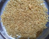 A picture of step 1 of Bhujiya chaat.