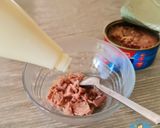 รูปขั้นตอนการทำที่ 2 ของ DIY พายขนมปังโฮลวีท ไส้ทูน่าลีน