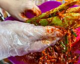 Foto langkah ke 5 dari resep Kimchi Timun / Oi Sobagi.