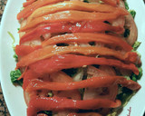 Foto del paso 15 de la receta: Ensalada de pimientos y calabacines asados, con ali oli de tomates secos