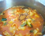 A picture of step 4 of Bengali style special bhoger khichdi for Durga Puja.