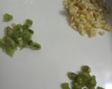 A picture of step 1 of Veg hakka noodles.