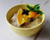 Hình bước làm 5 của món Chả TRỨNG hấp tam sắc