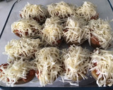 Foto del paso 3 de la receta: Nidos de patata con salsa boloñesa y queso Edam