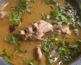 A picture of step 6 of Chicken Afgani Masala.
