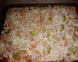 A picture of step 4 of Pizza Bread😋🍕.