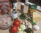 Pizza (chicken pizza with spinach) recipe step 2 photo