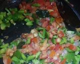 A picture of step 2 of Soya chunks fry.
