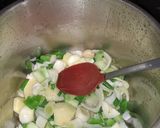 صورة لخطوة 1 من وصفة الحساء الأخضر la soupe verte