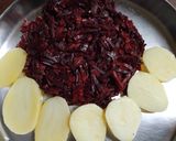 A picture of step 4 of Beetroot Cutlet.