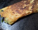 A picture of step 8 of Rava masala cut dosa sooji masala cut dosa.