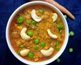 A picture of step 4 of Rajasthani Raw turmeric sabji.
