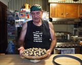 A picture of step 7 of Blueberry Pie.