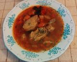 Csirke gulyás, rízslisztes galuskával. #gluténmentes recept fázis 6 fotója