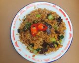 Foto langkah ke 3 dari resep Nasi goreng dendeng sapi.