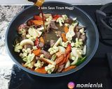 Foto langkah ke 6 dari resep Brokoli mix Tumis Daging Sapi.