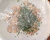 A picture of step 5 of Linguine with Clams and Chicory.