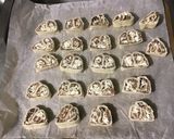 Une image de l'étape 6 de Palmiers feuilletés porc châtaigne feta.