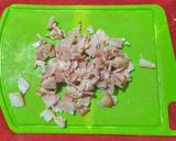 Foto del paso 2 de la receta: Ensalada de espinacas con tocino y vinagreta