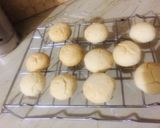 A picture of step 5 of Nankhatai.