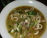 Foto langkah ke 5 dari resep Cumi Kuah Kental Cabai Hijau 👌.