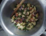 A picture of step 3 of Veg Samosas.