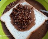 A picture of step 5 of Bubur Kacang (sweet mung beans).