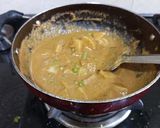 A picture of step 7 of Aloo Matar In Thick Brown Gravy.