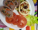 Foto del paso 12 de la receta: Acá les presentó este matambre arrollado rico, para este calor