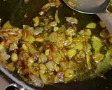 A picture of step 7 of Moong Dal.