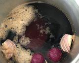 A picture of step 1 of Ham in coke.