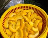 Hình bước làm 1 của món Đào ngâm