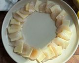 A picture of step 4 of Fall Scallop Crudo.