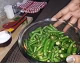 Green chilli pickle recipe step 1 photo