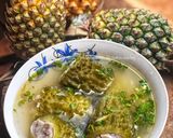 Hình bước làm 4 của món Canh Khổ Qua Nhồi Chả Cá