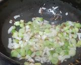 A picture of step 1 of Corn, capsicum & spring onions medley.